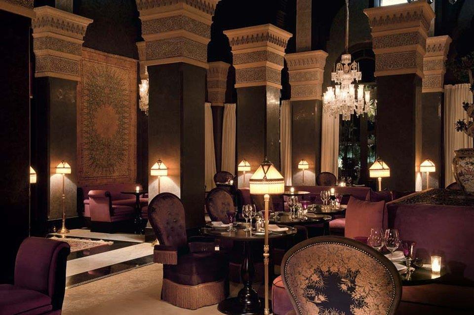 Отель Selman Marrakech El Makina Ресторан фото